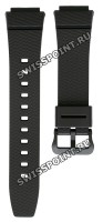 Черный полимерный ремешок Casio 10539045 для часов Casio SGW-600H-1B