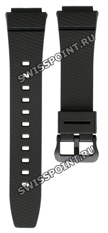Черный полимерный ремешок Casio 10539045 для часов Casio SGW-600H-1B