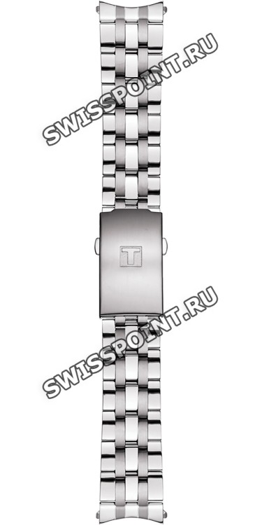 Стальной браслет Tissot T605026834 для часов Tissot PRC 200 T014.427.11.051.00, T014.427.11.051.01, T014.427.11.081.00