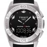 Черный каучуковый ремешок Tissot T610030584, 23/20, интегрированный, без замка, для часов Tissot Racing Touch T002.520
