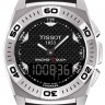 Черный каучуковый ремешок Tissot T610030584, 23/20, интегрированный, без замка, для часов Tissot Racing Touch T002.520