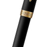 Перьевая ручка 1931516 Parker Sonnet Core F528, Matte Black GT (Перо F) / АРТИКУЛ: 1931516 (№ 408)