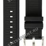 Черный силиконовый ремешок Tissot T603048650, стальная пряжка, для часов Tissot T-Race T141.417.17.011.00