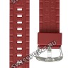 Красный полимерный ремешок Casio 10479568 для часов Casio G-9300RD-4E