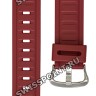 Красный полимерный ремешок Casio 10479568 для часов Casio G-9300RD-4E