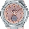 Розовый полимерный ремешок Casio 10592091 для часов Casio MSG-S200-4A