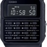 Черный полимерный ремешок Casio 71604130 для часов Casio CA-53, CA-61, FT-100, MAP-100, W-520, W-720, W-722, W-741, WL-100