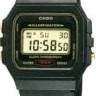 Черный полимерный ремешок Casio 71604130 для часов Casio CA-53, CA-61, FT-100, MAP-100, W-520, W-720, W-722, W-741, WL-100