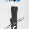 Черный полимерный ремешок Casio 71604130 для часов Casio CA-53, CA-61, FT-100, MAP-100, W-520, W-720, W-722, W-741, WL-100