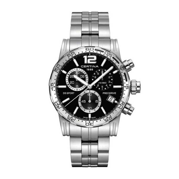 Стальное звено браслета Certina C613018893 для часов Certina C027.417