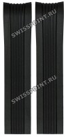 Черный каучуковый ремешок Certina C610019214, без замка, для часов Certina Ds First C030.217.17.057.00, C030.217.37.057.00