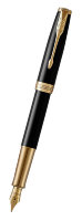 Parker 1931527 Перьевая ручка Sonnet Core F530, Lacquer Deep Black GT (Перо F) (№ 412)