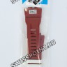 Красный полимерный ремешок Casio 10595831 для часов Casio GBA-800EL-4A