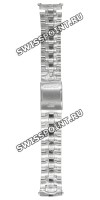 Стальной браслет Casio 10344744 для часов Casio ECW-M300DB-1A, ECW-M300EDB-1A