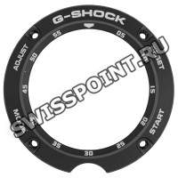Черный полимерный безель Casio 10590719 для часов Casio GA-2000S-1A, GA-2000WM-1A
