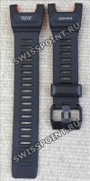 Черный полимерный ремешок Casio 10649550 для часов GBD-H2000-1A Черный полимерный ремешок Casio 10649550 для часов GBD-H2000-1A