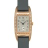 Серый сатиновый ремешок Longines L682119388, 15/14 мм, без замка, для часов Longines Belle Arti L2.501.0, L2.501.4, L2.501.8, L2.501.9, L2.504.0