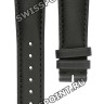 Черный кожаный ремешок Longines L682101325, теленок, 20/16, без замка, для часов Longines Heritage L1.641.4, L1.642.4, L1.645.4, L1.645.6, L1.645.8, L1.647.4