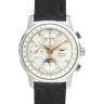 Черный кожаный ремешок Longines L682101325, теленок, 20/16, без замка, для часов Longines Heritage L1.641.4, L1.642.4, L1.645.4, L1.645.6, L1.645.8, L1.647.4