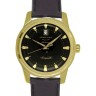 Черный кожаный ремешок Longines L682101325, теленок, 20/16, без замка, для часов Longines Heritage L1.641.4, L1.642.4, L1.645.4, L1.645.6, L1.645.8, L1.647.4