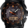 Черный полимерный ремешок Casio 10412703 для часов Casio PRG-550