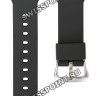 Черный полимерный ремешок Casio 10540849 для часов Casio GMA-S120, GMA-S130, GMA-S140