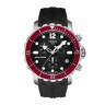 Черный каучуковый ремешок Tissot T603035735, 23/20, интегрированный, стальная пряжка, для часов Tissot Seastar 1000 ванный, стальная пряжка, для часов Tissot Seastar 1000 T066.417.17.057.00, T066.417.17.057.01, T066417A