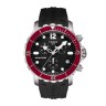 Черный резиновый ремешок Tissot T603035735, 23/20, интегрированный, стальная пряжка, для часов Tissot Seastar 1000 T066.417, T066417A