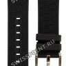Черный резиновый ремешок Tissot T603035735, 23/20, интегрированный, стальная пряжка, для часов Tissot Seastar 1000 T066.417, T066417A