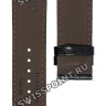 Черный кожаный ремешок Tissot T610045453, теленок, 21/20, без замка, для часов Tissot Visodate T118.430