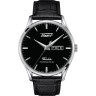 Черный кожаный ремешок Tissot T610045453, теленок, 21/20, без замка, для часов Tissot Visodate T118.430