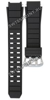 Черный полимерный ремешок Casio 10613264 для часов Casio GST-B300-1A, GST-B300E-5A, GST-B300S-1A