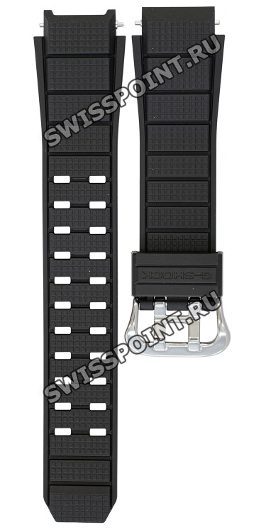 Черный полимерный ремешок Casio 10613264 для часов Casio GST-B300-1A, GST-B300E-5A, GST-B300S-1A