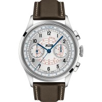 Коричневый кожаный ремешок Tissot T610048190, 22/20, без замка, для часов Tissot T142.462.16.032.00