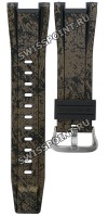Черный полимерный ремешок Casio 10514390 для часов Casio GST-200CP-9A