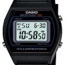 Черный полимерный ремешок Casio 10421384 для часов Casio W-202-1A