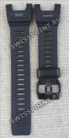Черный полимерный ремешок Casio 10649551 для часов GBD-H2000-1B Черный полимерный ремешок Casio 10649551 для часов GBD-H2000-1B