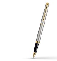 Ручка WATERMAN S0920350 Ручка-роллер Waterman Hemisphere Steel GT F чернила черные корпус S0920350 (№ 291)
