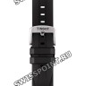 Черный каучуковый ремешок Tissot T603042599, стальная пряжка, для часов Tissot Seastar 1000 Chronograph T120.417