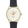 Черный кожаный ремешок Longines L682101329, теленок, 17/14, без замка, для часов Longines Flagship Heritage L4.746.6, L4.746.8