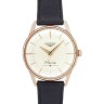 Черный кожаный ремешок Longines L682101329, теленок, 17/14, без замка, для часов Longines Flagship Heritage L4.746.6, L4.746.8