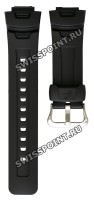 Черный полимерный ремешок Casio 10188485 для часов Casio G-7500, G-7510