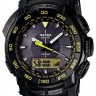 Черный полимерный ремешок Casio 10412704 для часов Casio PRG-550