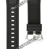 Черный полимерный ремешок Casio 10546899 для часов Casio GST-W300G-1A1, GST-W310-1A, GST-S300G-1A1