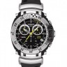 Черный каучуковый ремешок Tissot T610027284, без замка, для часов Tissot T-Race T027.414, T027.417