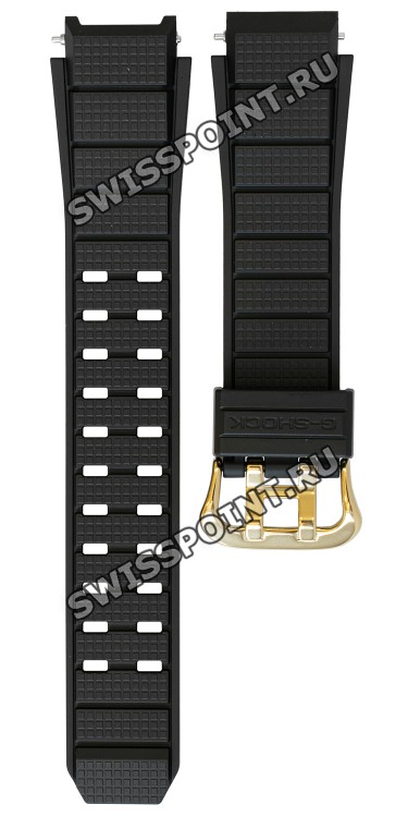 Черный полимерный ремешок Casio 10631668 для часов Casio GST-B300-1A, GST-B300B-1A