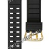 Черный полимерный ремешок Casio 10631668 для часов Casio GST-B300-1A, GST-B300B-1A