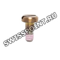 Розовый стальной винт для крепления ранта к корпусу часов Casio 10575363 для часов Casio GST-B100G-2A