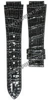 Серый кожаный ремешок Balmain B1731035, 21/16, с боковым вырезом, без замка, для часов Balmain Balmania 3591, 3595
