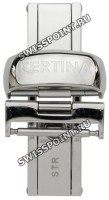 Стальной раскладной замок Certina C640015060, 16 мм, для кожаного ремешка часов Certina